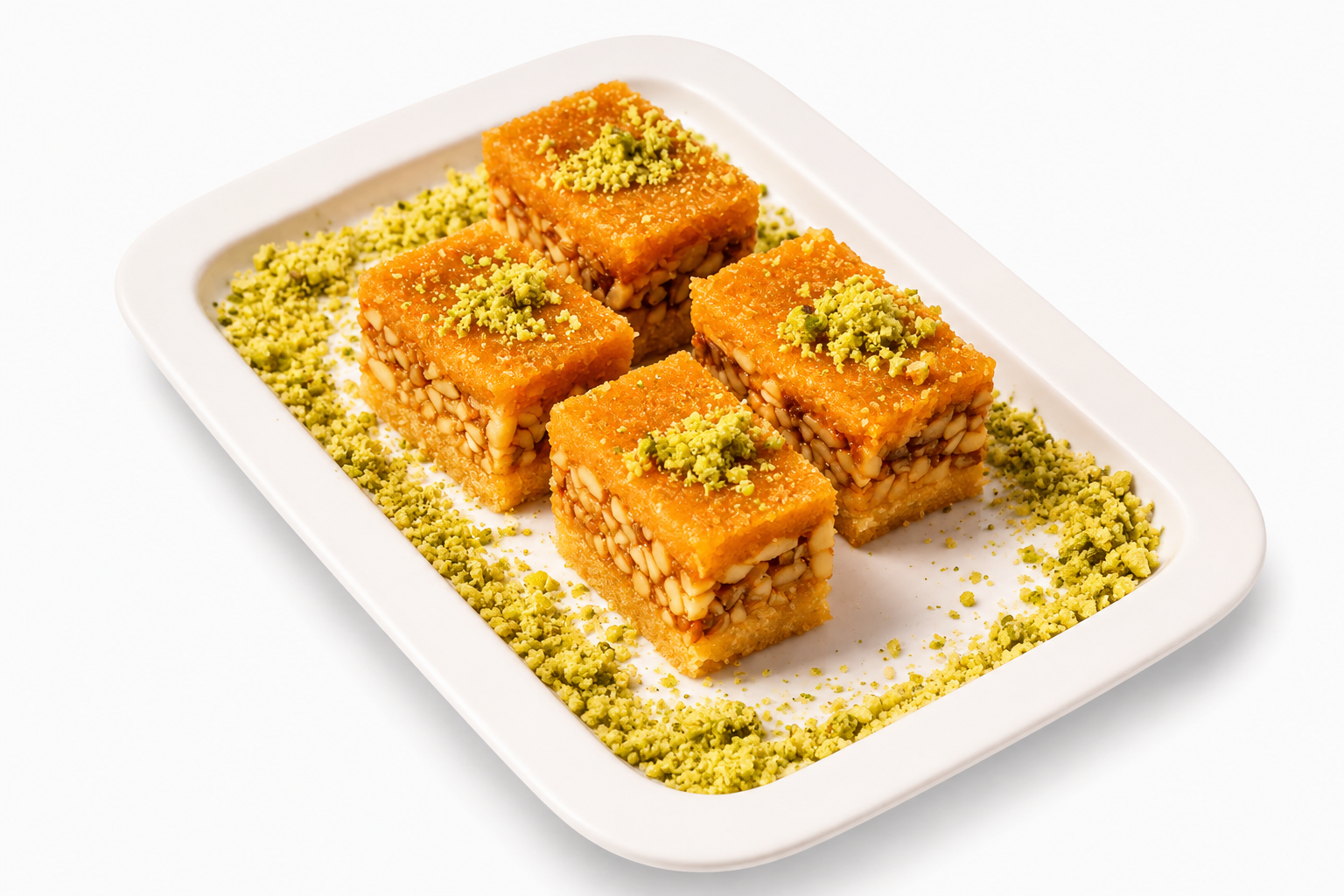 Cashew pistachio ballouria