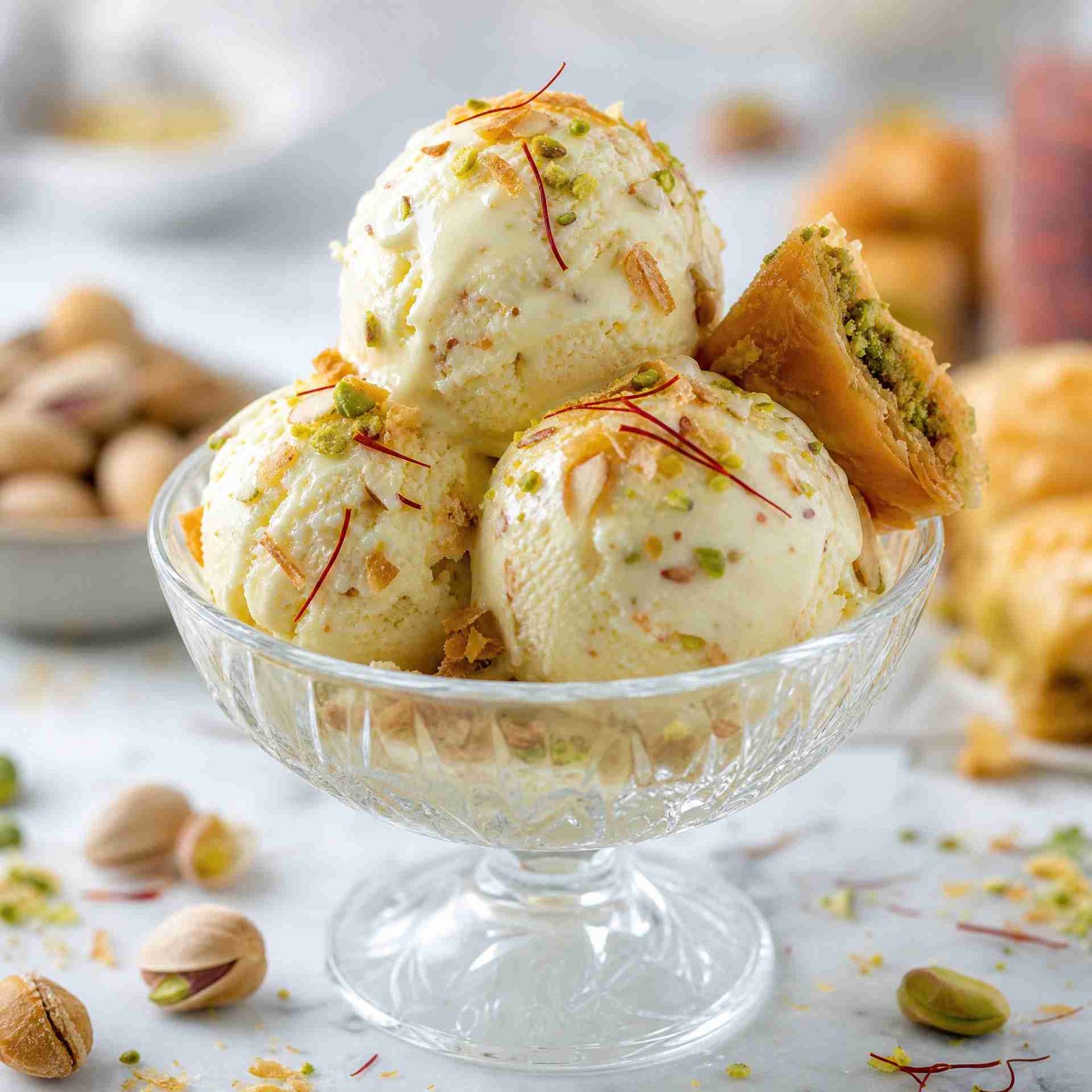 Baklava (Rajbhog / Rabri) Ice Cream