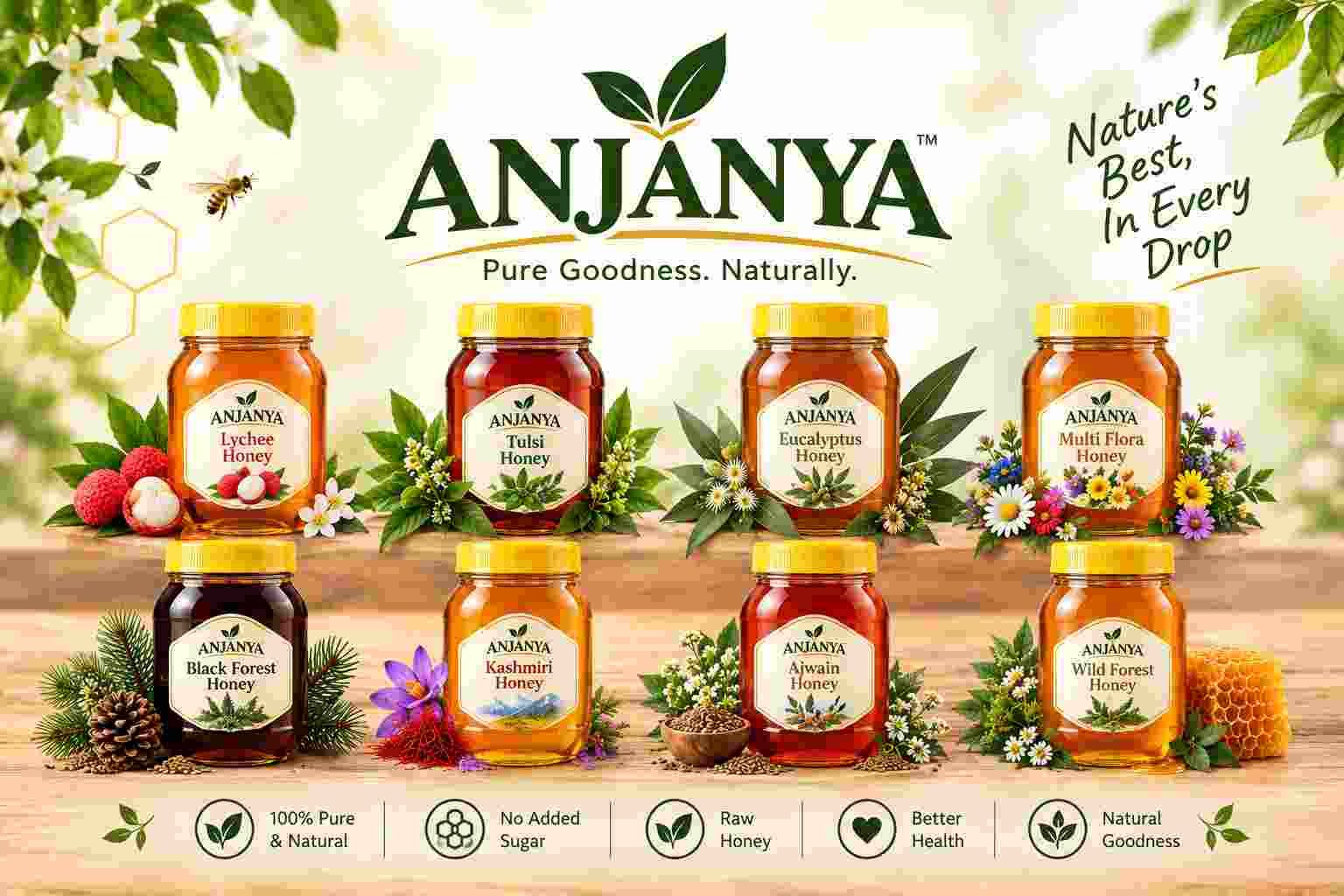Anjanya honey collection